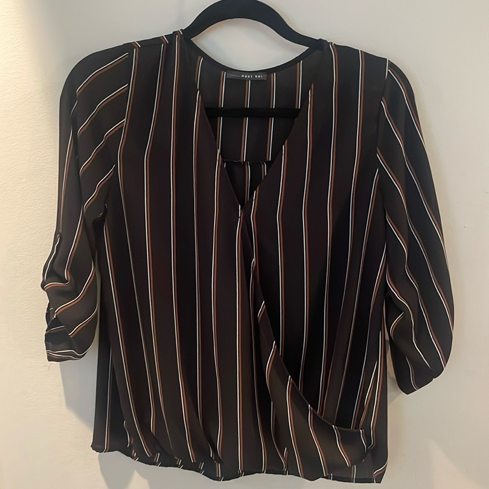West Kei black blouse
